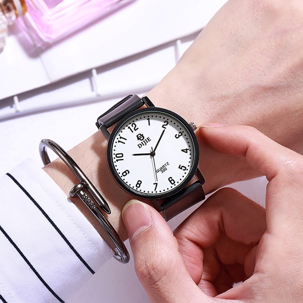 Duke Black and White Men's Watch